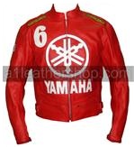 Yamaha 6 rouges veste de moto