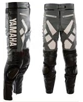 Yamaha Moto pantalon en cuir