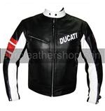Ducati Fashion motorcycle leather jacket black