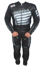 Honda two piece motorcycle racing leather suit