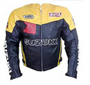 SUZUKI Motorcycle Leather Jacket